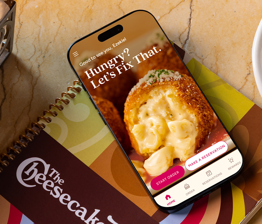 The Cheesecake Factory App
