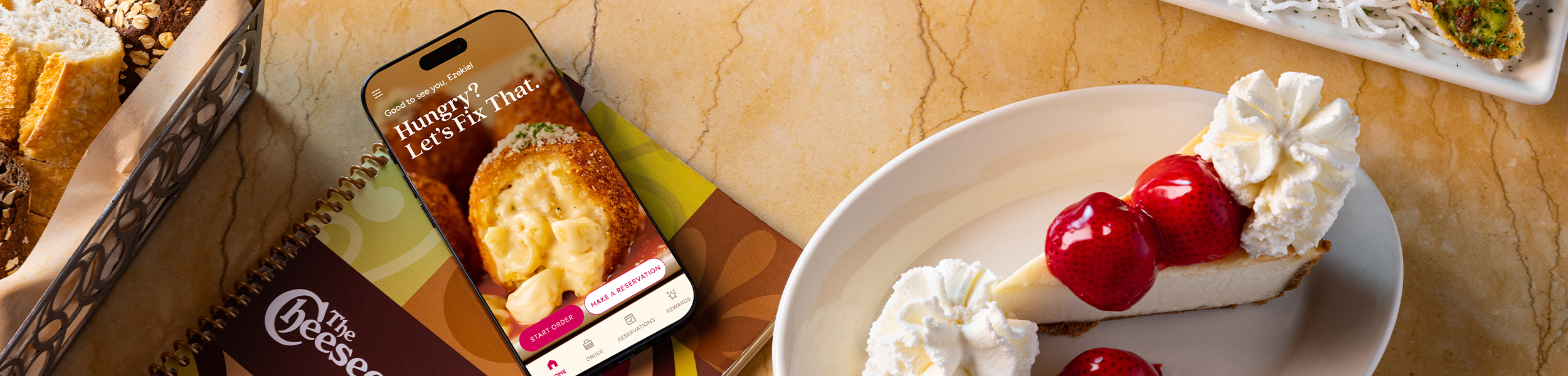 The Cheesecake Factory App
