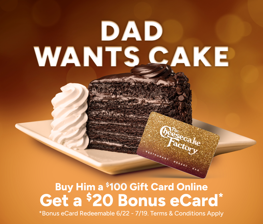 Father's Day Gift Card Promo