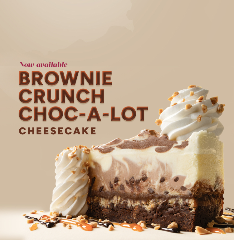 Brownie Crunch Choc-a-Lot Cheesecake
