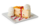 Peach Perfect with Raspberry Drizzle