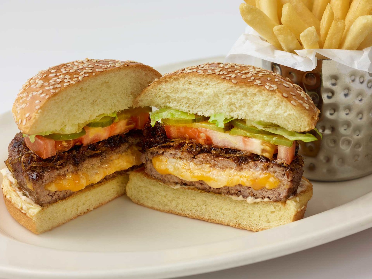 Stuffed Cheddar Burger  The Cheesecake Factory