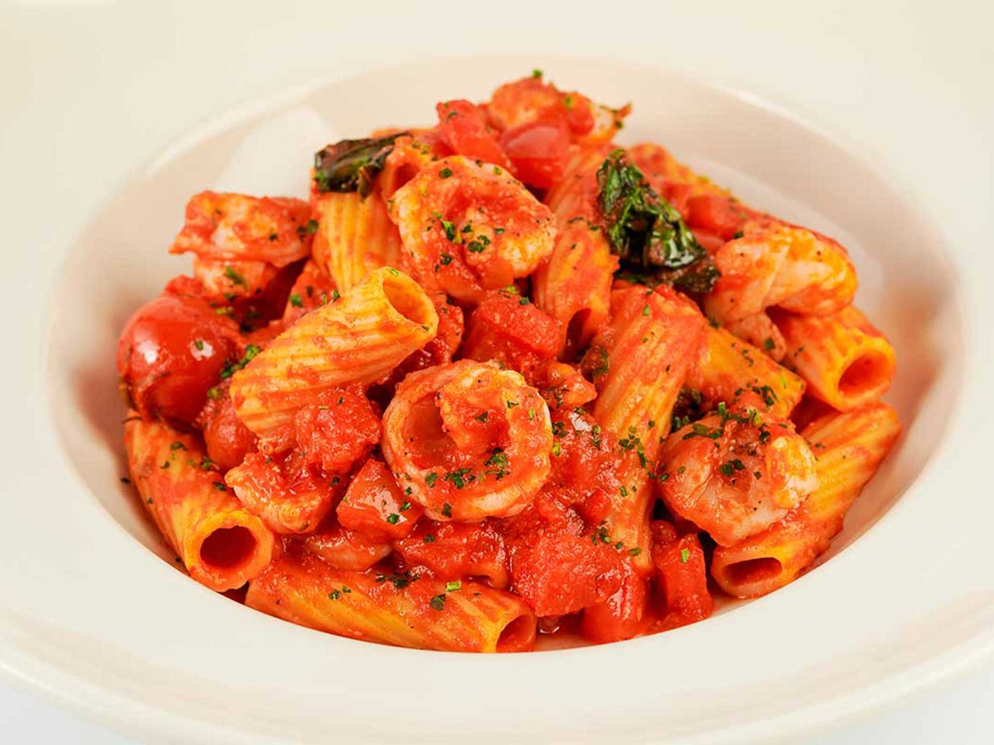 SkinnyLicious Spicy Shrimp Pasta