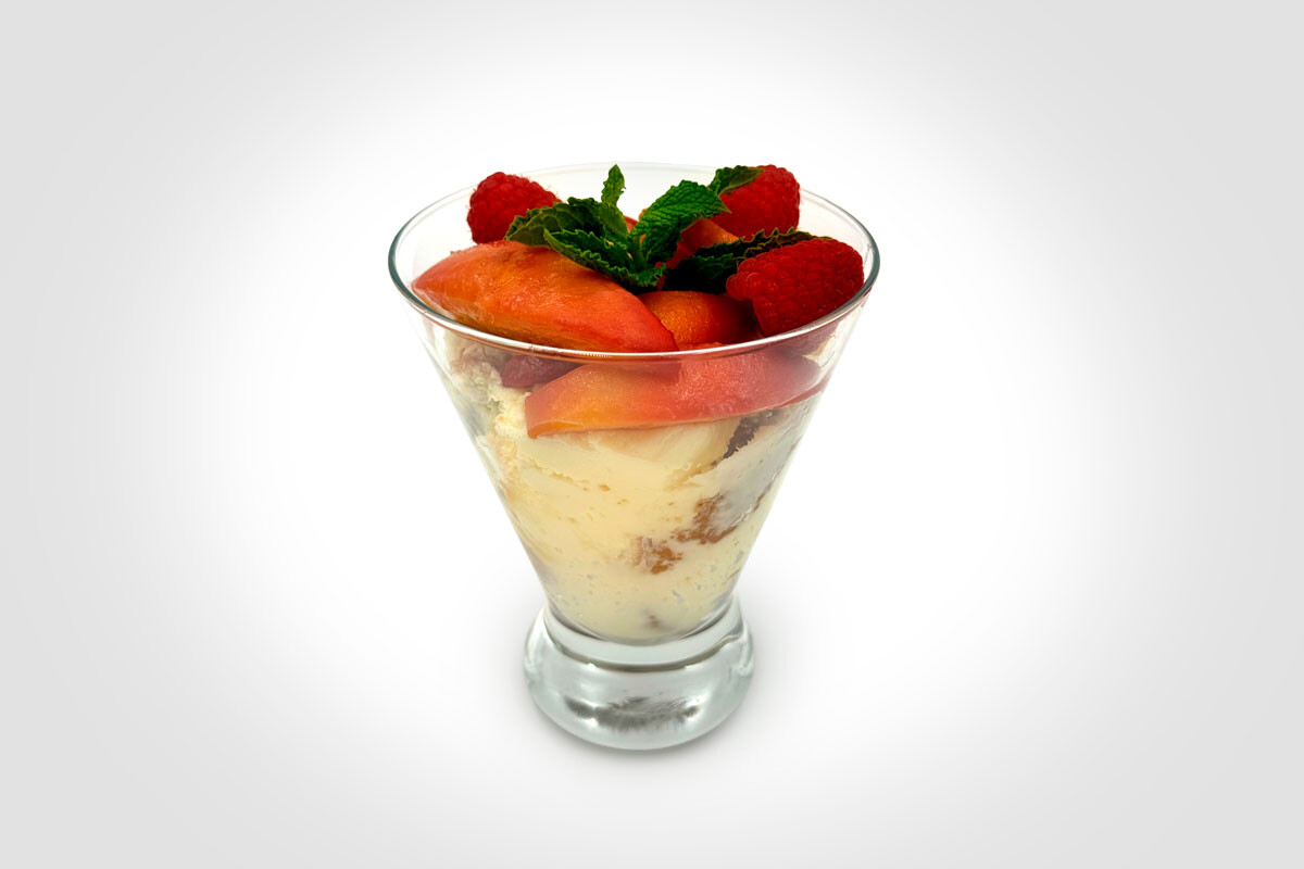Perfect Peach Cheesecake Treat 