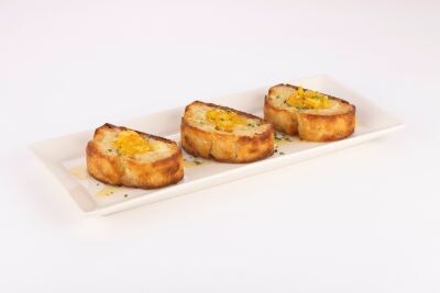 Baked Brie with Truffle-Honey Butter