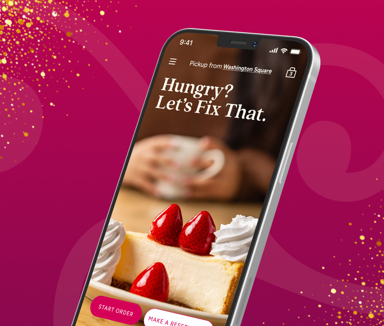 Hungry? Let's fix that. 