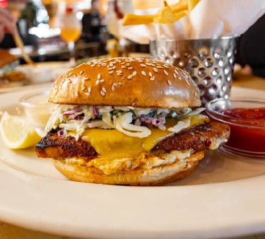 Crispy Factory Fish Sandwich 