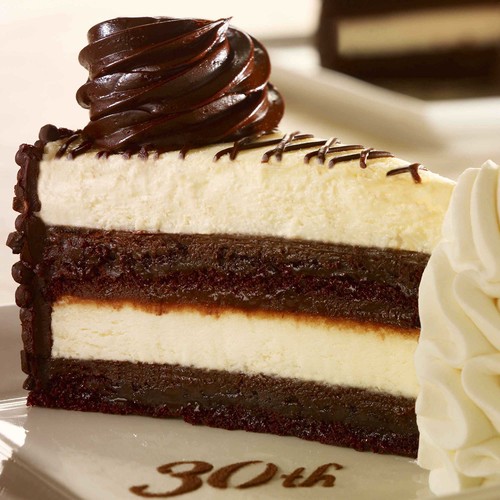 30th Anniversary Chocolate Cake Cheesecake